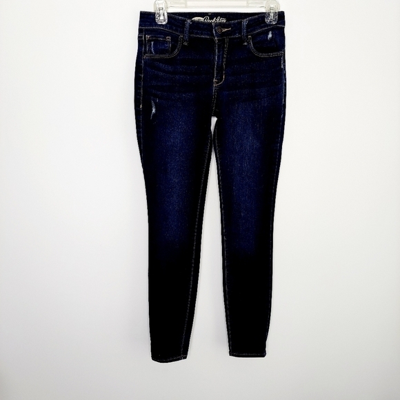 Old Navy Rockstar Skinny Jeans Size 6 Distressed - Picture 9 of 10